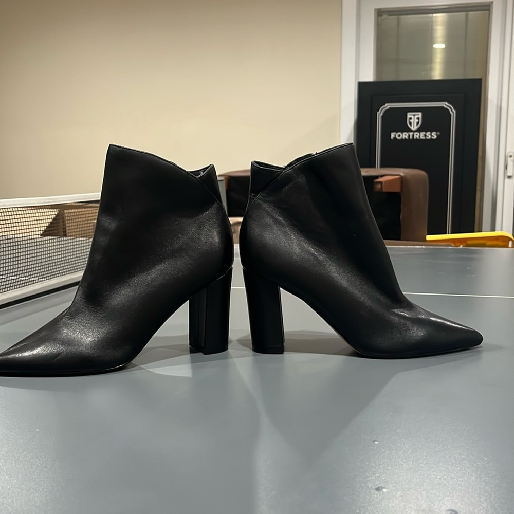 marc fisher heeled short boots
